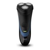 S1510 Electric Shaver with 4-Direction Flex Heads and 40min Charge in Black