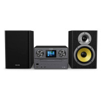 TAM8905-10 FM Radio Bluetooth Compact HiFi System - Black