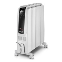 TRDS41025E 2.5kW Dragon-4 Oil Filled Radiator with Timer in White