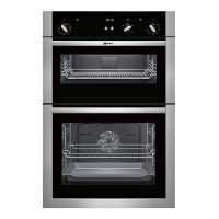 U14S32N5GB Built In Electric Double Oven in Stainless Steel