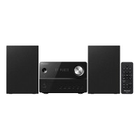XEM26 Micro Hi-Fi System with CD/FM Tuner and Bluetooth in Black