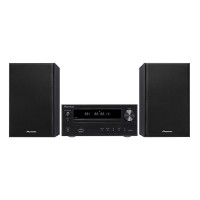 XHM16B Micro Hi-Fi System with 30W Power and CD/FM/AM Tuner in Black