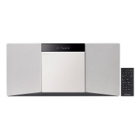 XSMC02DW Slim Wall Mountable CD Micro System with Bluetooth,  USB and DAB