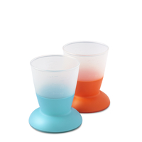 BABYBJÖRN® Baby Cup 2-pack - orange turquoise