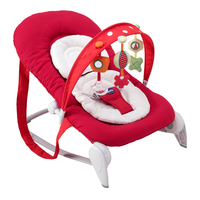 CHICCO HOOPLA BOUNCER baby rocker - RED WAVE