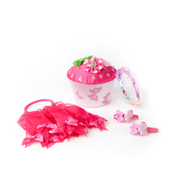 Pink Poppy Girls Butterfly Gift Set - Fuchsia