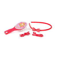 Pink Poppy Girls Hair Accessory Gift Set - Red