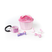Pink Poppy Girls Pink Glitter Hair Accessory Gift Set