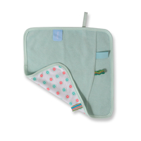 SnoozeBaby Organic Burping cloth - Mint