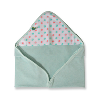 SnoozeBaby Organic hooded towel - Mint