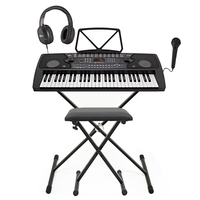 MK-2000 54-key Portable Keyboard by Gear4music - Complete Pack