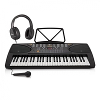 MK-3000 54 Key-Lighting Keyboard (2020) by Gear4music - Starter Pack