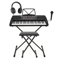 MK-3000 Key-Lighting Keyboard by Gear4music - Complete Pack