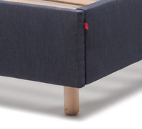 Sid Denim Slatted Bed