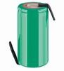 Sub-C NimH high performance battery 4000 ma with soldering lug Camelion