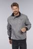 Sweatshirt with shawl collar,  dark grey,  size M Coastguard
