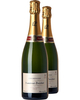 Laurent-Perrier Brut Two Bottle Champagne Gift 2 x 75cl Bottles