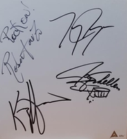 Hurricane Autographed Card Japanese memorabilia SIGNED