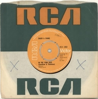 Zager & Evans In The Year 2525 (Exordium & Terminus) 1969 UK 7" vinyl RCA1860