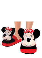 Girls Disney Red Minnie Mouse Stompeez Slippers,  red