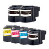 Compatible Multipack Brother LC22U Full Set + 2 EXTRA Black Ink Cartridges (6 Pack)