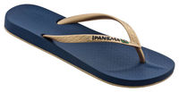 iPANEMA Beach Navy/Gold Ladies Flip Flops NJ