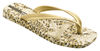 iPANEMA Bright Gold Ladies Flip Flops NJ