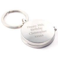 Hallmark Engraved with Message Keyring