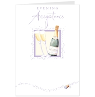 Hallmark Evening Acceptance card