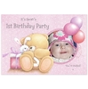 Hallmark Forever Friends Girl 1st Birthday Party Postcard