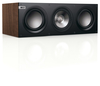 KEF Q200C (Q200) Centre Speaker In European Walnut, Three-Way Bass Reflex, Uni-Q Driver Array, ideal for home cinema or music