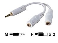 Belkin Headphone Splitter - headphones splitter