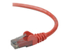 Belkin High Performance patch cable - 5 m - red