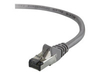 Belkin High Performance patch cable - 50 cm - grey