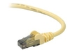 Belkin High Performance patch cable - 50 cm - yellow