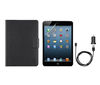 BELKIN iPad mini Leather Case & Accessory Bundle - Black