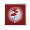 Neken Easy Tile Waterslide Tranfers Red Bouquet 4in/110mm x 6