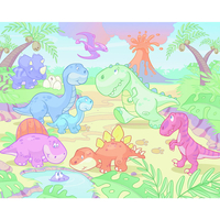 Walltastic Baby Dino World 8ft x 10ft