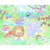 Walltastic Baby Jungle Safari 8ft x 10ft