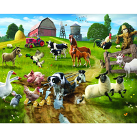 Walltastic Farmyard Fun 8ft x 10ft