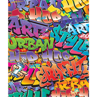 Walltastic Graffiti Wallpaper Mural 8ft x 6ft
