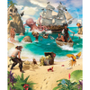 Walltastic Pirate and Treasure Wallpaper Mural 8ft x 6ft