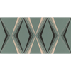 W/H Deco Diamond Enamel Green 50-254