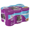 Whiskas 1+ Can Mixed Fish 351-500g x6 Jelly Fish