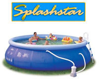Splashstar 10ft x 30in Quick Up Pool Set with Filter Pump
