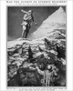 Mallory and Irvine at the Second Step,  Everest,  1924. Photographic Print