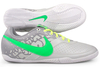 Elastico II Indoor/Futsal Football Trainers Pure Platinum/Poison Green/Volt