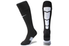Elite Long Football Sock Black/Wolf Grey/White