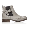 Moda in Pelle Calisi Light Grey Low Casual Short Boots