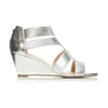 Moda in Pelle Plenty Silver Medium Smart Sandals